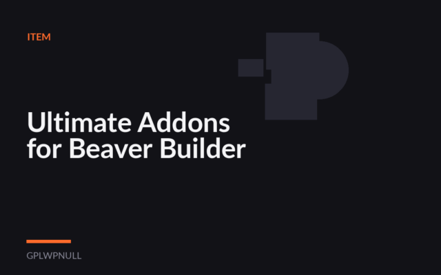 Ultimate Addons for Beaver Builder