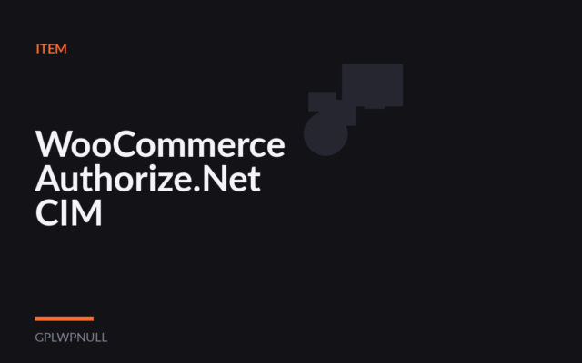 WooCommerce Authorize.Net CIM