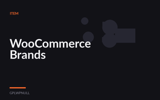WooCommerce Brands