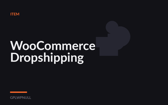 WooCommerce Dropshipping
