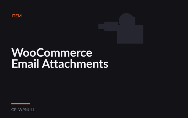 WooCommerce Email Attachments