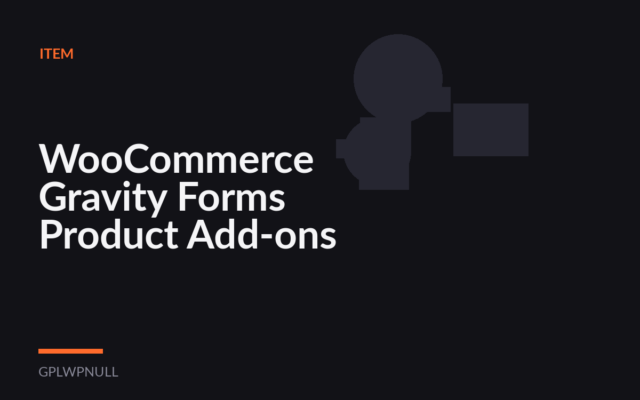 WooCommerce Gravity Forms Product Add-ons