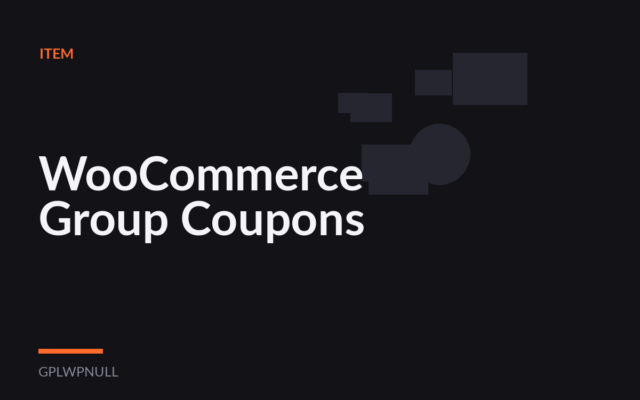 WooCommerce Group Coupons