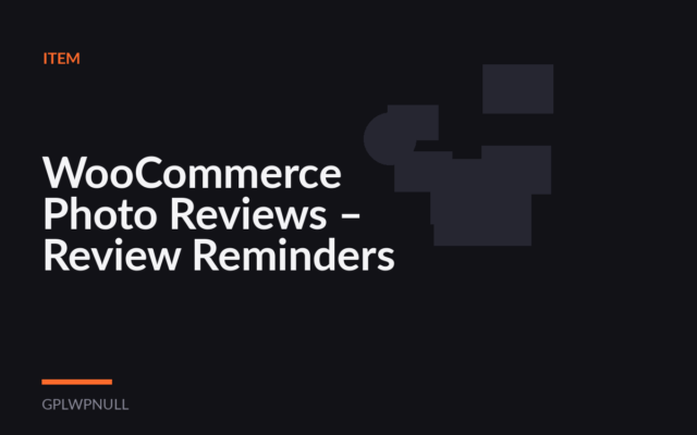 WooCommerce Photo Reviews – Review Reminders