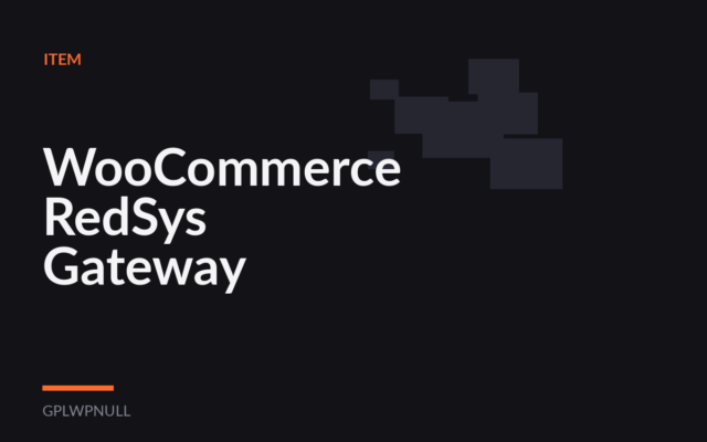 WooCommerce RedSys Gateway