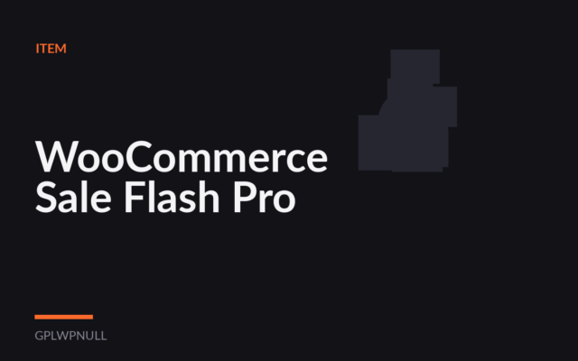 WooCommerce Sale Flash Pro