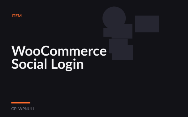 WooCommerce Social Login
