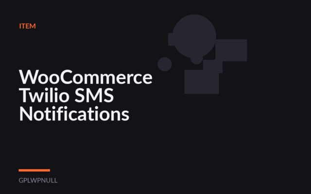 WooCommerce Twilio SMS Notifications