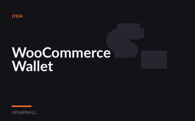 WooCommerce Wallet