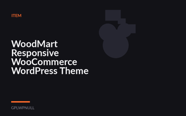 WoodMart Responsive WooCommerce WordPress Theme