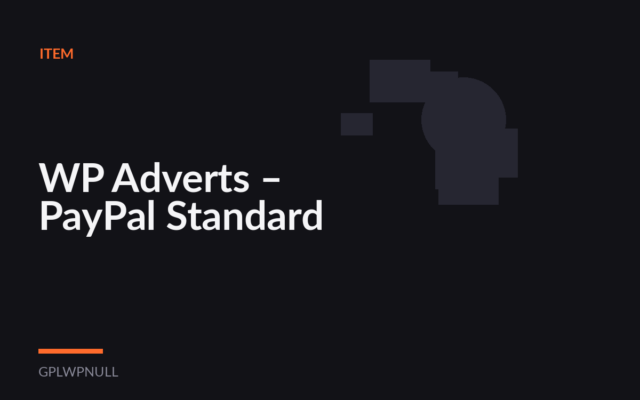 WP Adverts – PayPal Standard
