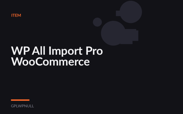 WP All Import Pro WooCommerce
