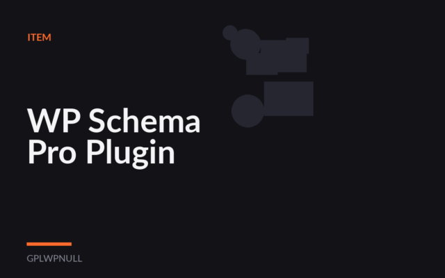 WP Schema Pro Plugin