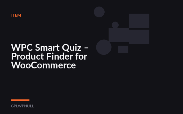 WPC Smart Quiz – Product Finder for WooCommerce