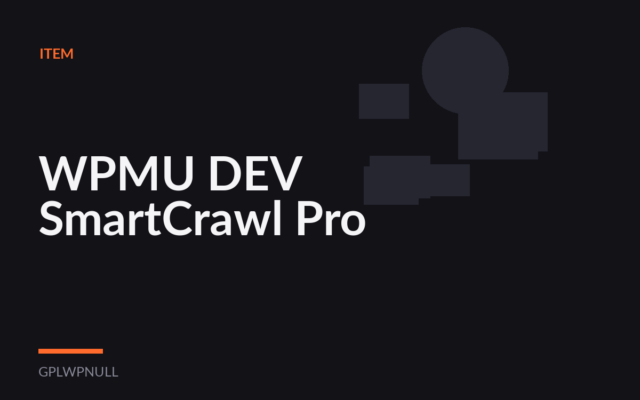 WPMU DEV SmartCrawl Pro