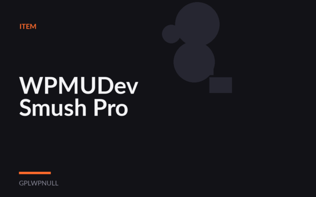 WPMUDev Smush Pro