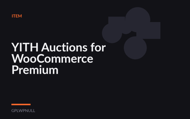 YITH Auctions for WooCommerce Premium