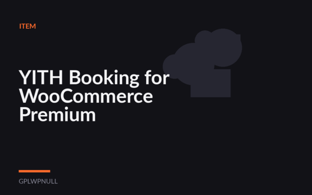 YITH Booking for WooCommerce Premium