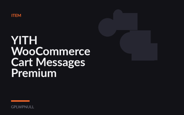YITH WooCommerce Cart Messages Premium