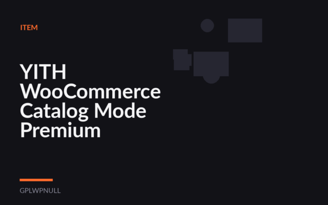 YITH WooCommerce Catalog Mode Premium