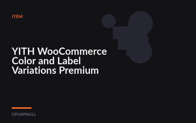 YITH WooCommerce Color and Label Variations Premium
