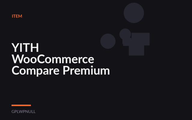 YITH WooCommerce Compare Premium