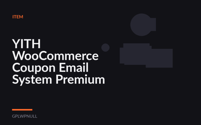 YITH WooCommerce Coupon Email System Premium