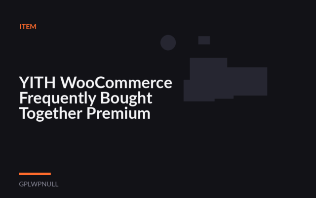 YITH WooCommerce Frequently Bought Together Premium