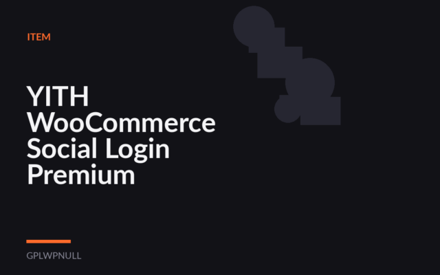 YITH WooCommerce Social Login Premium