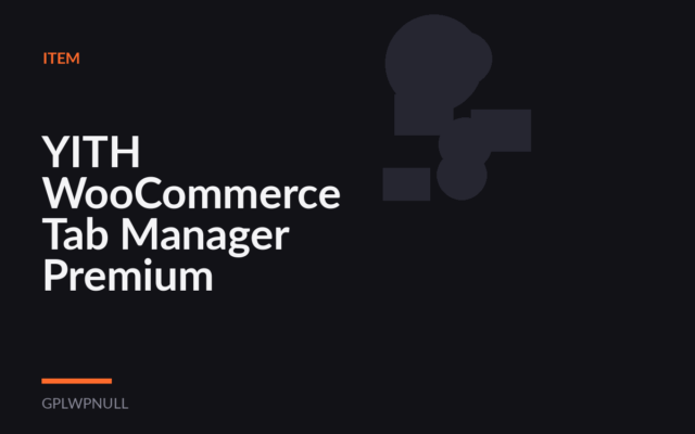 YITH WooCommerce Tab Manager Premium