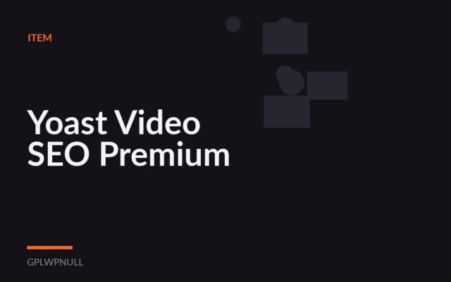 Yoast Video SEO Premium