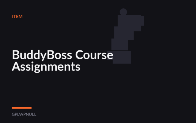 BuddyBoss Course Assignments