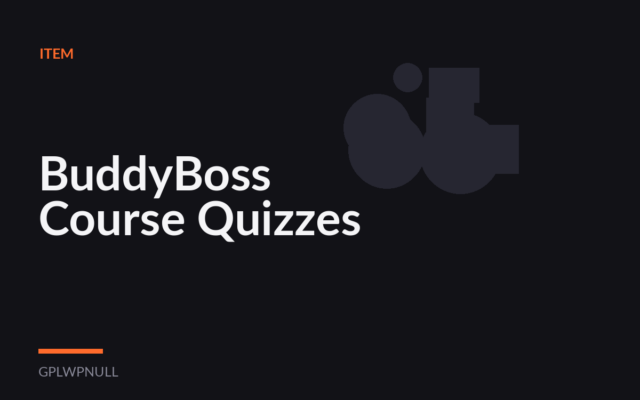 BuddyBoss Course Quizzes