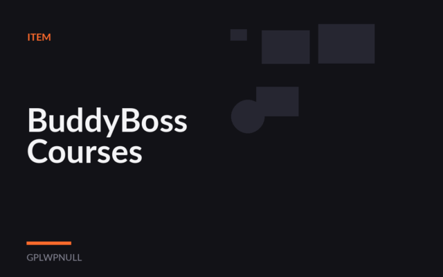 BuddyBoss Courses