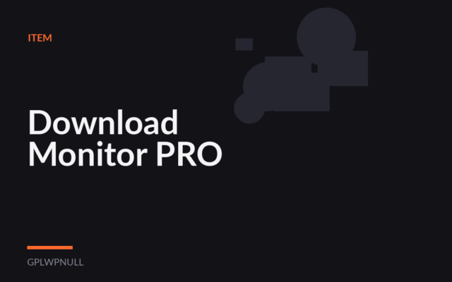 Download Monitor PRO