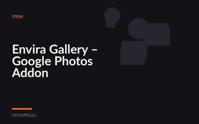 Envira Gallery – Google Photos Addon