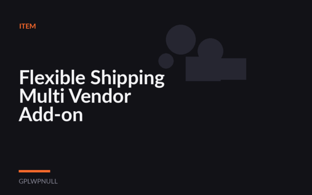 Flexible Shipping Multi Vendor Add-on