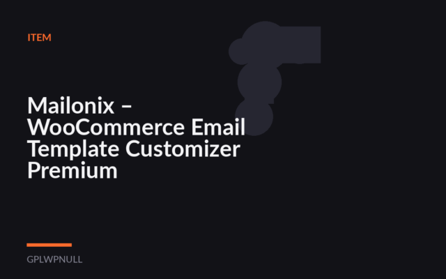 Mailonix – WooCommerce Email Template Customizer Premium