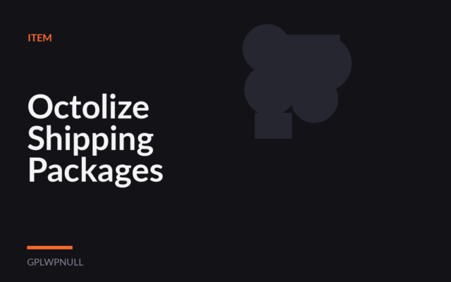 Octolize Shipping Packages
