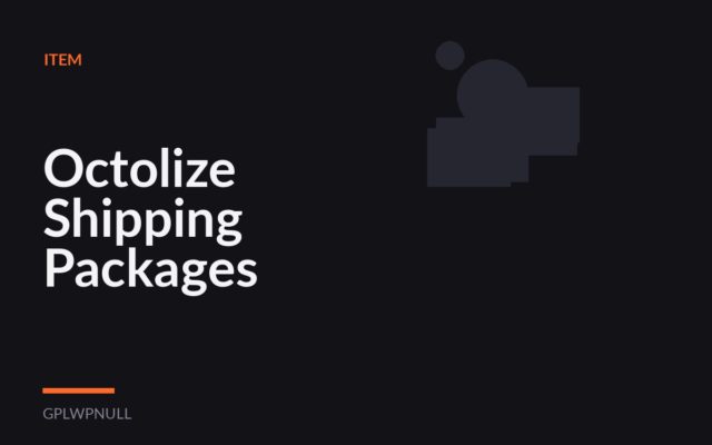 Octolize Shipping Packages